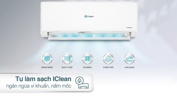 Điều hòa Casper Inverter 1 chiều 24000 BTU GC-24IS35
