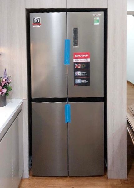 Tủ lạnh Sharp Inverter 362 lít Multi Door SJ-FX420V-SL