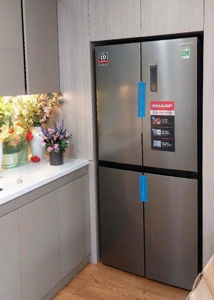 Tủ lạnh Sharp Inverter 362 lít Multi Door SJ-FX420V-SL