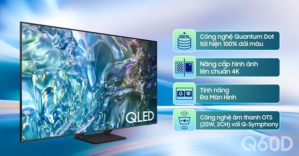 Smart Tivi Samsung QLED 4K 85 inch QA85Q60D