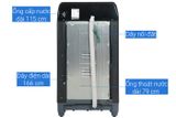 Máy giặt Aqua 10 kg AQW-FR101GT BK