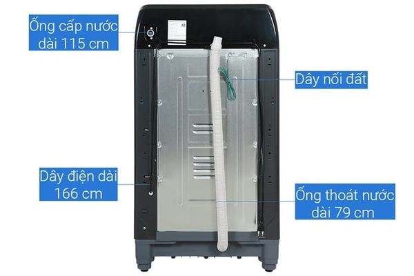 Máy giặt Aqua 10 kg AQW-FR101GT BK