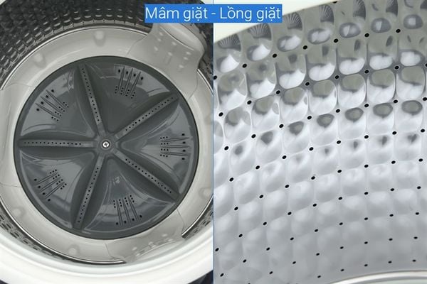 Máy giặt Aqua 10 kg AQW-FR101GT BK