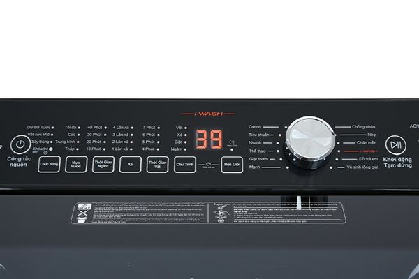Máy giặt Aqua 10 kg AQW-DR101GT BK