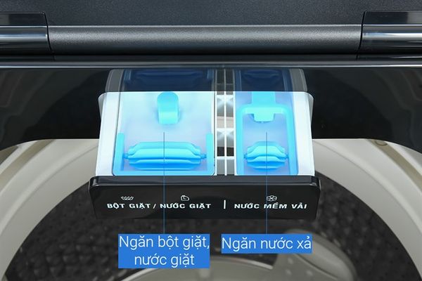 Máy giặt Aqua 10 kg AQW-DR101GT BK