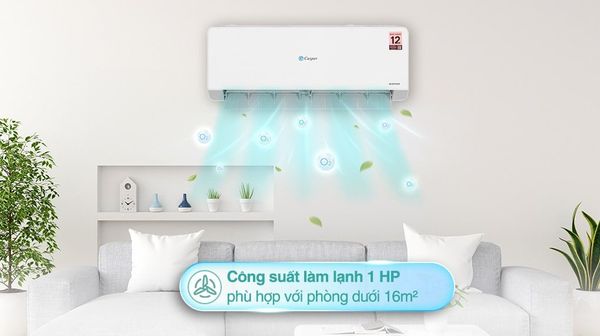 Điều hòa Casper Inverter 1 chiều 9000 BTU QC-09IU36A