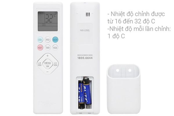 Điều hoà casper inverter 1 chiều 18.000 TC-18IS36