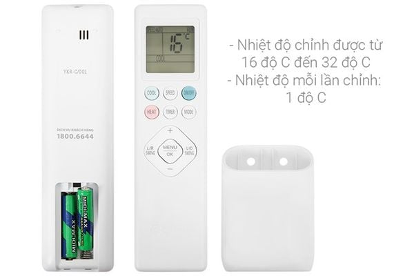 Điều hòa Casper Inverter 1 chiều 9000 BTU TC-09IS35