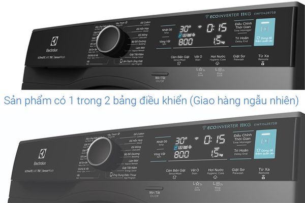 Máy giặt Electrolux UltimateCare 700 Inverter 11 kg EWF1142R7SB