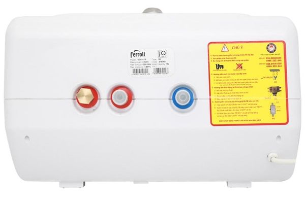 Bình nóng lạnh Ferroli 15 lít 2500W QQ Evo ME