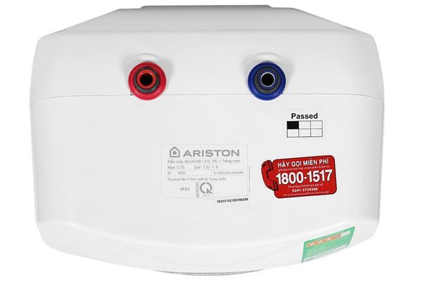 Bình nóng lạnh gián tiếp Ariston Mini 6 lít AN LUX 6 BE 1.5 FE