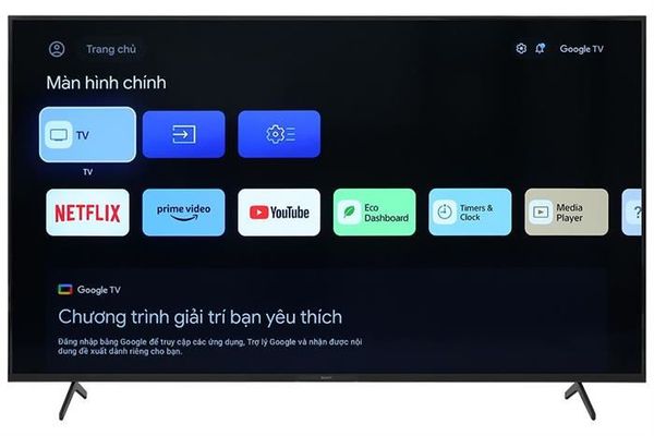 Google Tivi Sony 4K 85 inch K-85S30