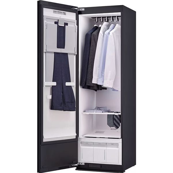 Tủ chăm sóc quần áo thông minh LG Styler 5 móc be SC5MBR80H cảm ứng LCD