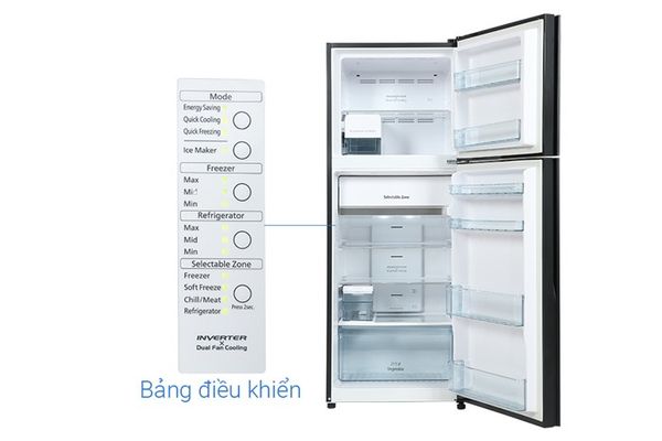 Tủ lạnh Hitachi Inverter 349 lít R-FVY480PGV0 (GBK)