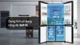 Tủ lạnh Hitachi Inverter 569 lít Multi Door R-WB640VGV0 GBK