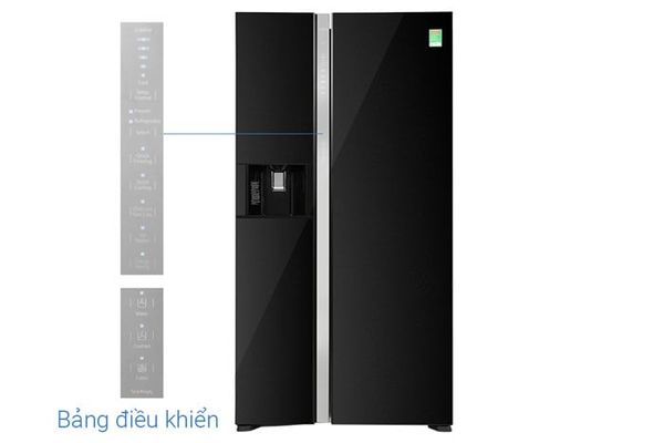 Tủ lạnh Hitachi Inverter 573 lít Side By Side R-SX800GPGV0 GBK