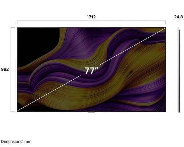 Smart Tivi LG OLED evo AI 4K 77 inch OLED77G5PSA mới 2025