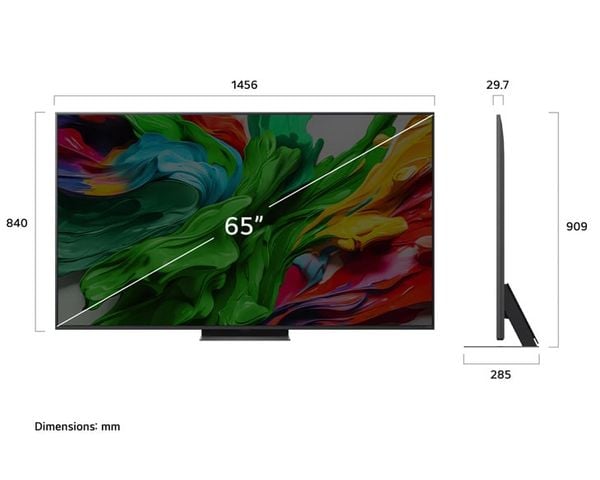 Smart Tivi LG QNED Evo AI Mini LED 4K 65 Inch 65QNED86ASA mới 2025