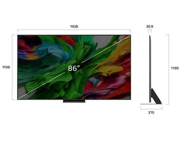 Smart Tivi LG QNED Evo AI Mini LED 4K 86 Inch 86QNED86ASA mới 2025