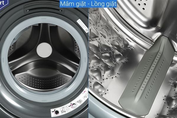 Máy giặt Panasonic Inverter giặt 9.5 kg - sấy tiện ích 2 kg NA-V95FR1BVT