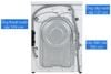 Máy giặt Samsung AI Ecobubble Inverter 12 kg WW12CGP44DSHSV