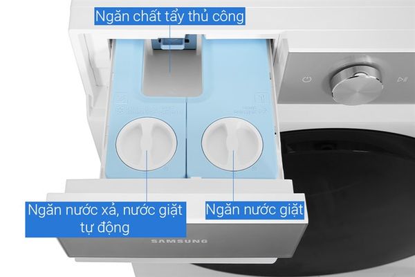 Máy giặt Samsung Bespoke AI Inverter 14 kg WW14BB944DGHSV