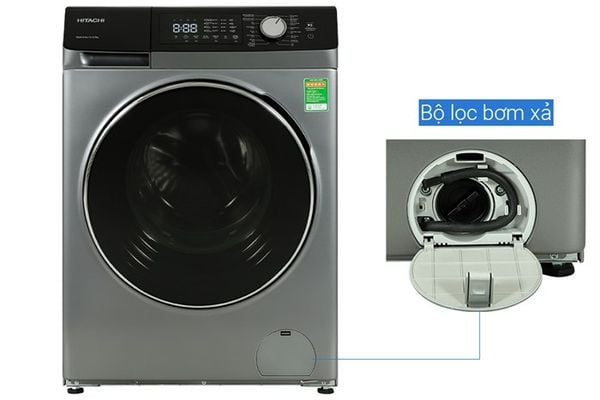 Máy giặt sấy Hitachi Inverter 10.5 kg BD-D1054HVOS