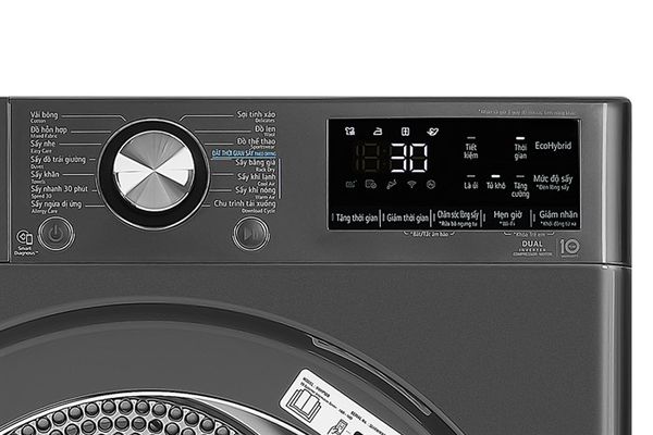 Máy sấy bơm nhiệt Heat Pump LG inverter 10.5kg DVHP50B