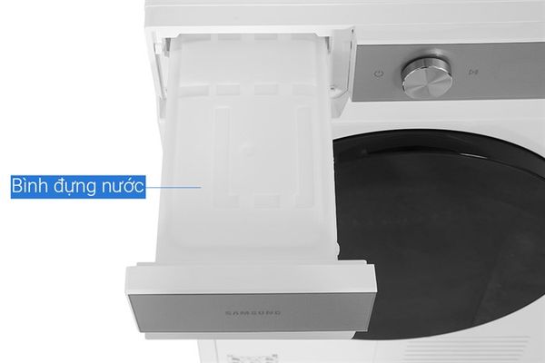 Máy sấy bơm nhiệt Samsung Bespoke AI 9 kg DV90BB9440GH/SV