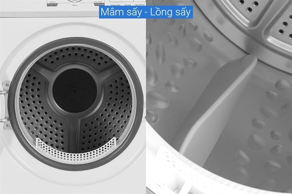 Máy sấy quần áo thông hơi Casper 7.2 kg TD-72VWD
