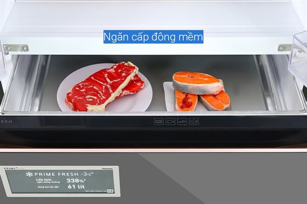 Tủ lạnh Panasonic Inverter 540 lít Multi Door PRIME Edition NR-YW590YMMV