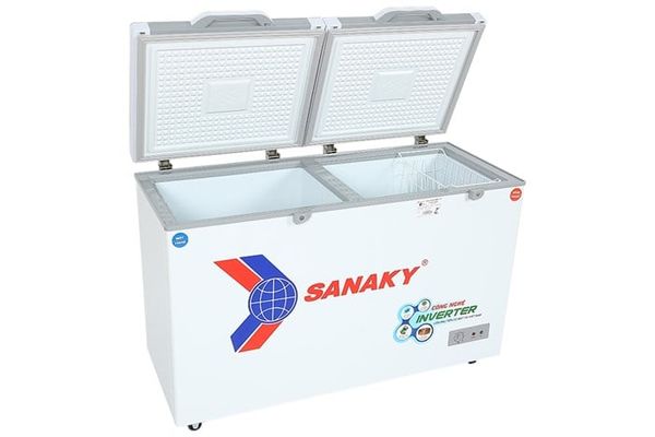 Tủ đông Sanaky Inverter 280 lít VH-4099W4KD (mặt kính cường lực)