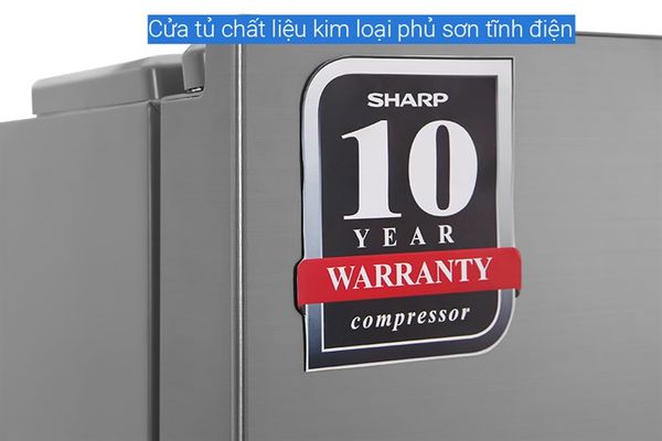 Tủ lạnh Sharp Inverter 401 lít Multi Door SJ-FXP480V-SL