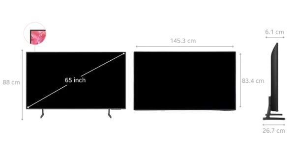 Smart Tivi Samsung UHD 4K 65 inch UA65DU7000