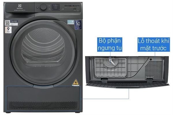Máy sấy bơm nhiệt Electrolux UltimateCare 9 kg EDH902R9SC