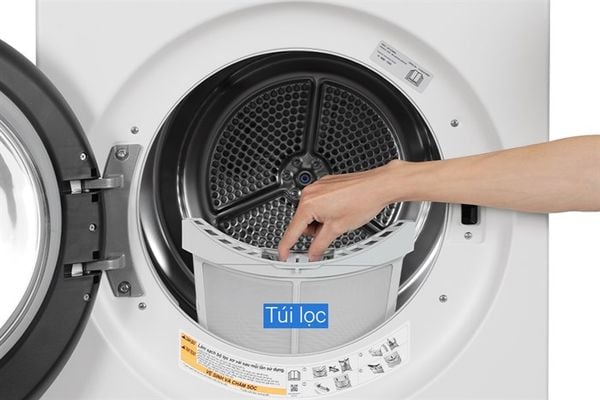 Tháp giặt sấy LG WashTower Inverter giặt 14 kg - sấy 10 kg WT1410NHE
