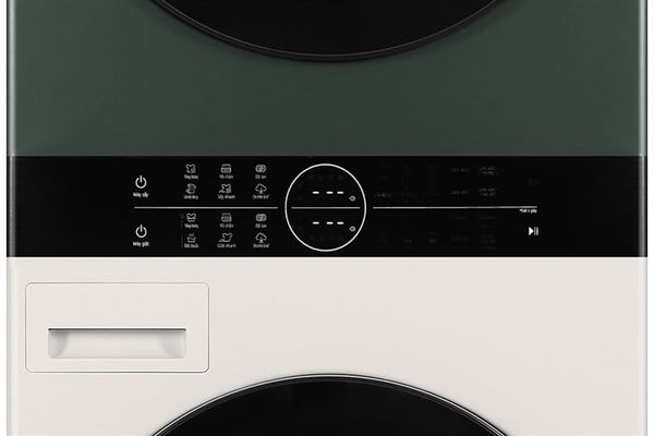 Tháp giặt sấy LG WashTower Inverter giặt 25 kg - sấy 17 kg WT2517NHEG