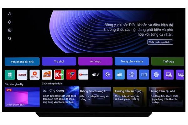 Smart Tivi OLED LG 4K 83 inch OLED83C4PSA