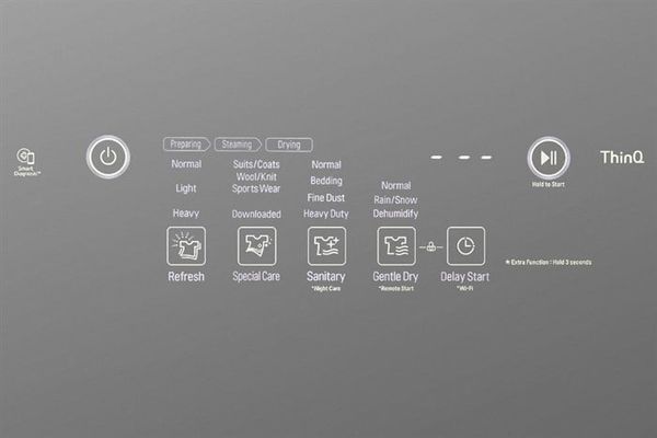 Tủ chăm sóc quần áo thông minh LG Styler Inverter 3 móc S3MFC