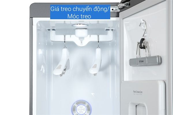Tủ chăm sóc quần áo thông minh LG Styler Inverter 3 móc S3MFC