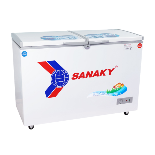 Tủ đông Sanaky 400L VH-4099W1/ VH-4099W1N (2 ngăn đông và mát)
