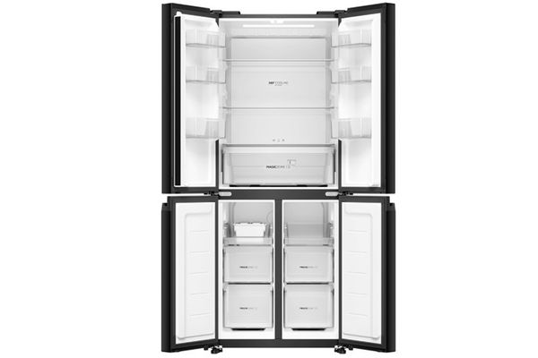 Tủ lạnh Aqua Inverter 410 lít Multi Door AQR-M466XA(GB)