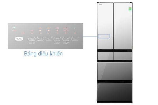 Tủ lạnh Hitachi Inverter R-HW540RV(X) 540 lít 6 cửa
