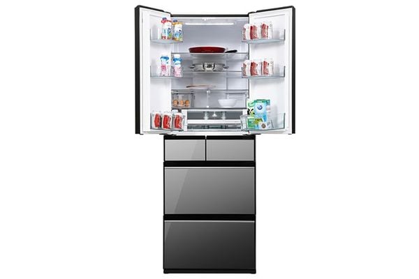 Tủ lạnh Hitachi Inverter R-HW540RV(X) 540 lít 6 cửa