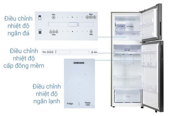 Tủ lạnh Samsung Inverter 305 lít RT31CG5424B1SV