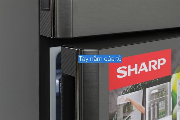 Tủ Lạnh Sharp Inverter 360 Lít SJ-XP382AE-DS
