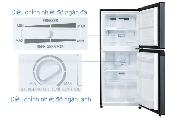 Tủ lạnh Toshiba Inverter 194 lít GR-RT252WE-PMV(52)