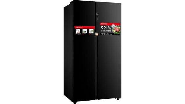 Tủ lạnh Toshiba Inverter 596 lít Side By Side GR-RS780WI-PGV(22)-XK