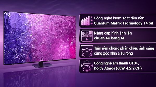 Smart Tivi Samsung Neo QLED 4K 75 inch QA75QN90C