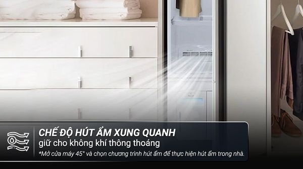 Tủ chăm sóc quần áo thông minh LG Styler Inverter 5 móc S5BOC